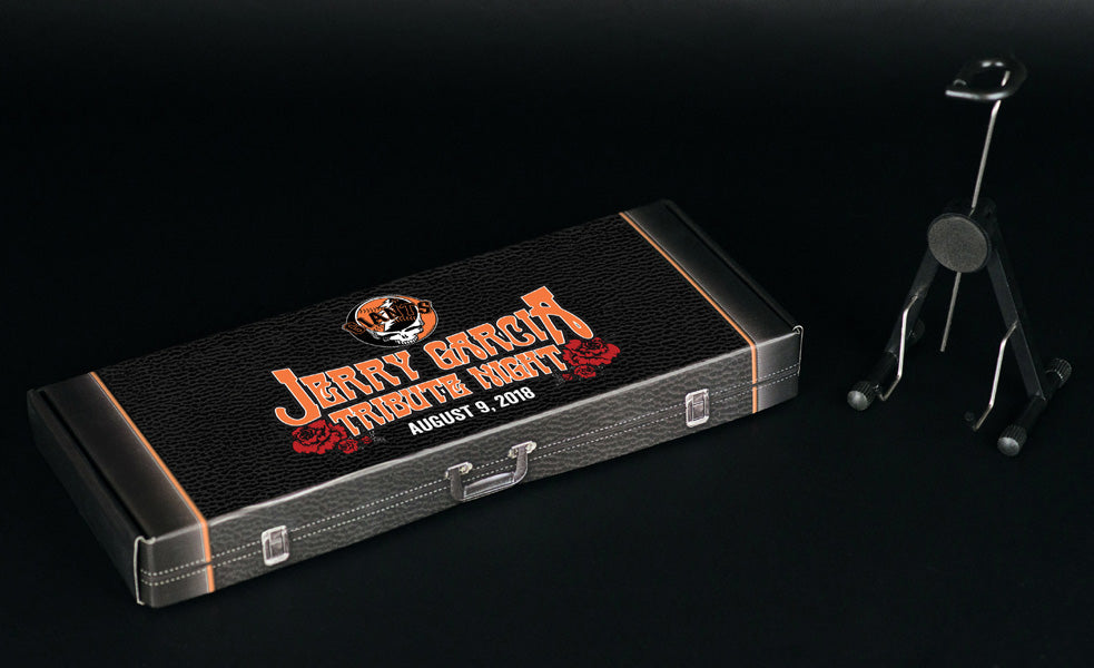 SF GIANTS 2018 JERRY GARCIA NIGHT LIMITED EDITION AND NUMBERED COLLECTIBLE MINI GUITAR