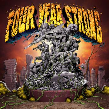 FOUR YEAR STRONG 'ENEMY OF THE WORLD' LP - RE-RECORDED