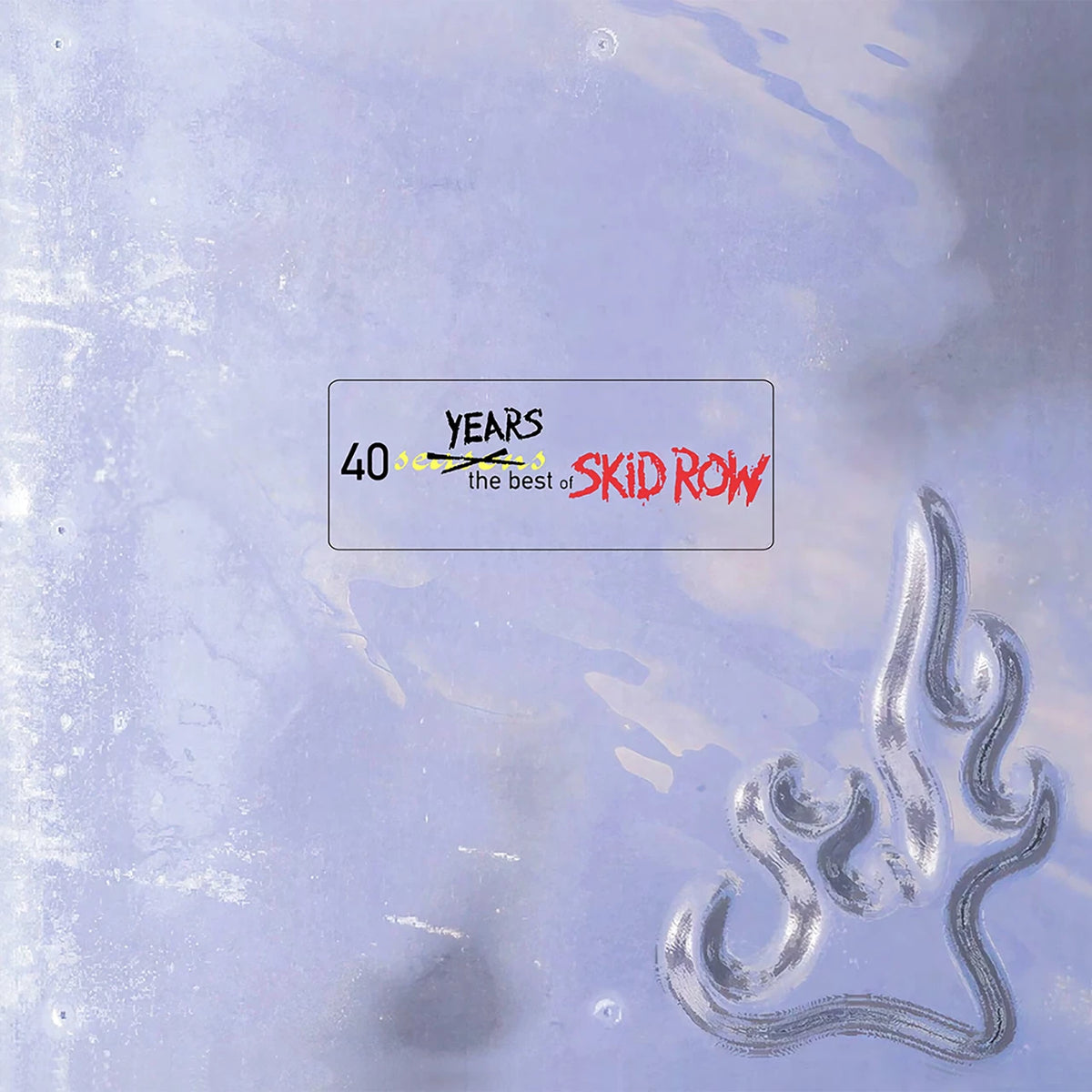 SKID ROW '40 SEASONS: THE BEST OF SKID ROW' 2LP (Translucent Blue Vinyl)