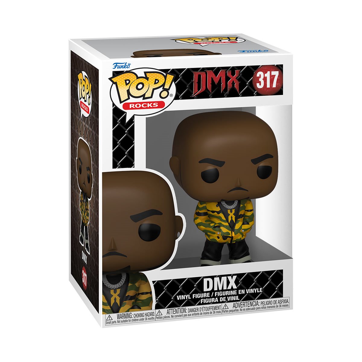 DMX FUNKO POP! ROCKS FIGURE - CAMO