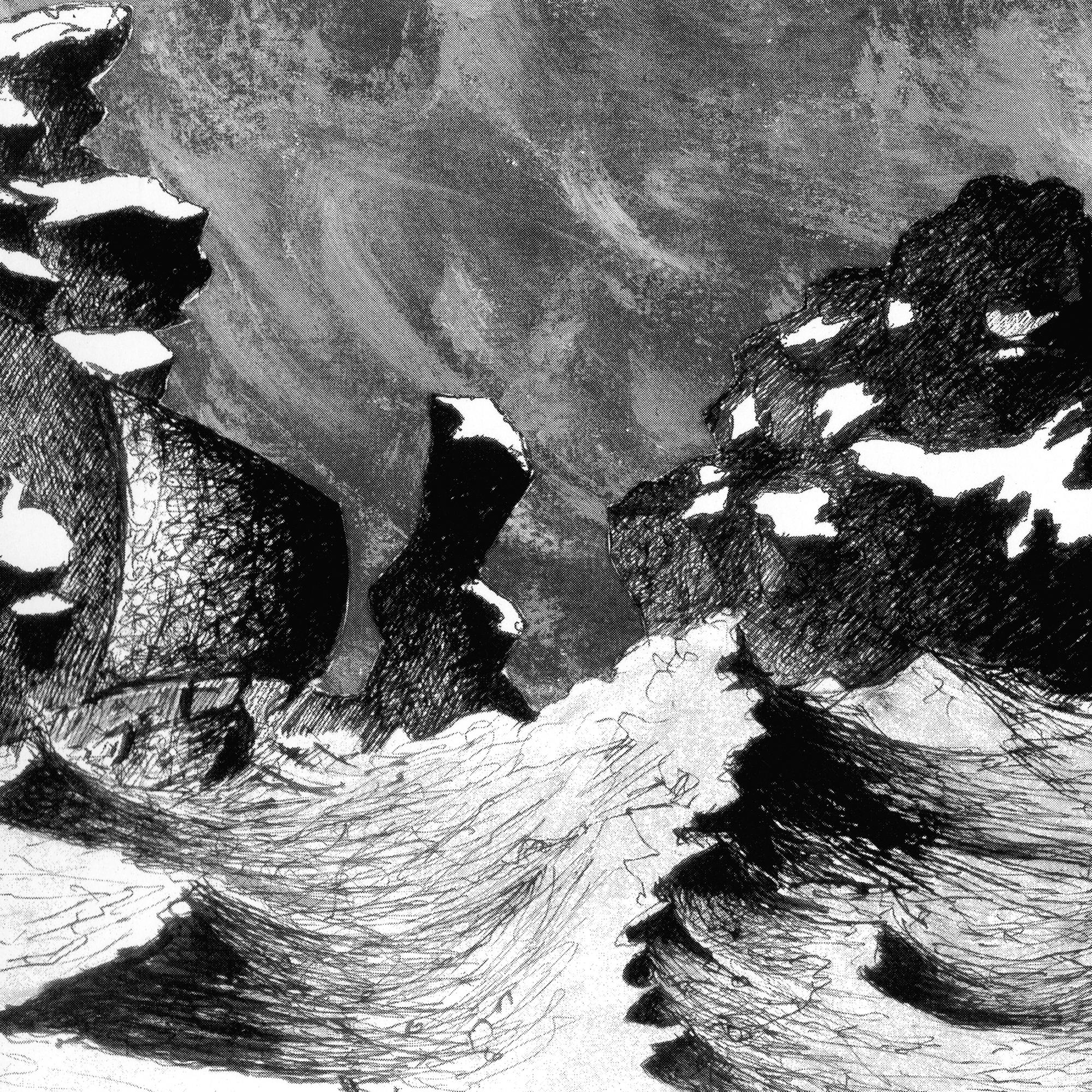 BLUT AUS NORD 'ULTIMA THULÉE' HEAVY LP - ELECTRIC BLUE/SILVER