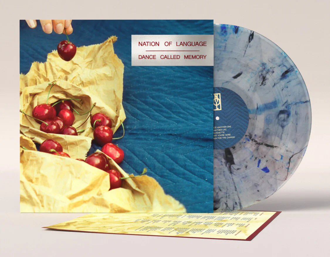 NATION OF LANGUAGE 'DANCE CALLED MEMORY' LP - CLEAR/BLACK/BLUE