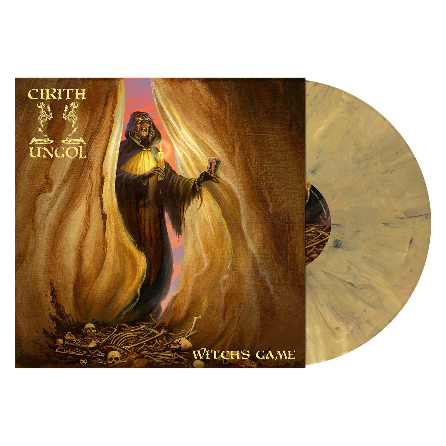 CIRITH UNGOL 'WITCHES GAME' LP - DEAD GOLD/MARBLE