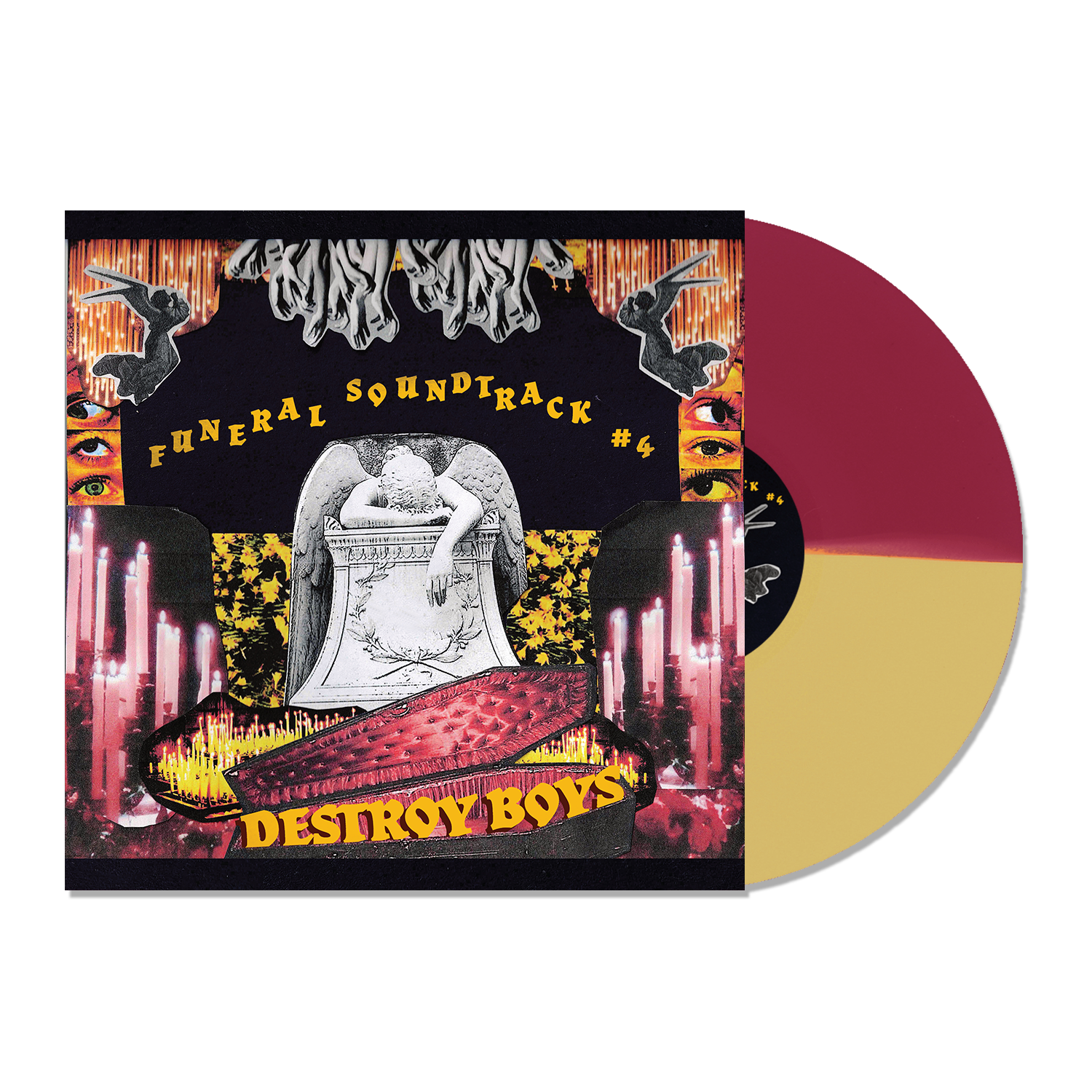 ALTERNATIVE PRESS FALL 2024 ISSUE FEATURING DESTROY BOYS + ‘FUNERAL SOUNDTRACK #4’ LP (Limited Edition – Only 500 Made, Red & Gold Split Vinyl)