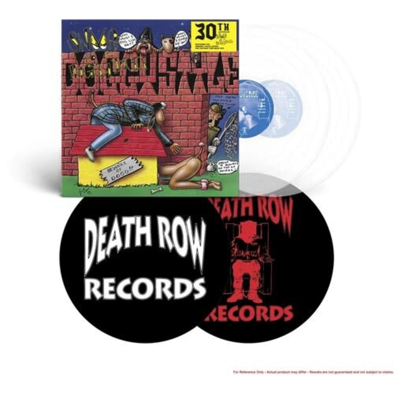 SNOOP DOGGY DOGG 'DOGGYSTYLE' 30TH ANNIVERSARY 2LP - CLEAR + SLIPMAT