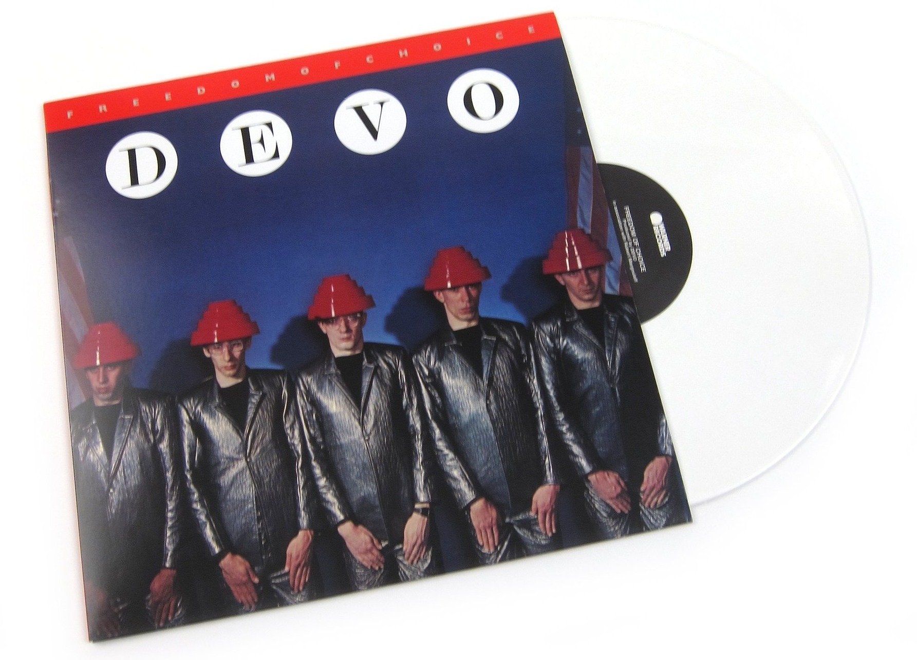 DEVO 'FREEDOM OF CHOICE' LP - WHITE