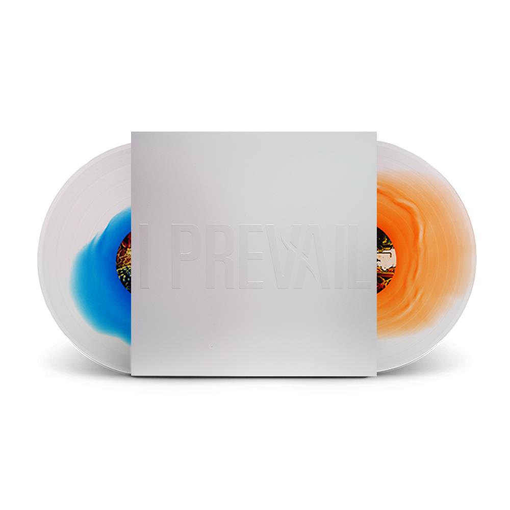 I PREVAIL ‘HEART VS MIND/LIFELINES' 2LP - CLEAR/CYAN BLOB + CLEAR/ORANGE CRUSH BLOB
