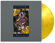 WARRANT 'DOG EAT DOG' LP - YELLOW/BLACK/MARBLED