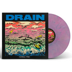 DRAIN 'CALIFORNIA CURSED' LP - TRANSLUCENT PINIK/GREEN MARBLE