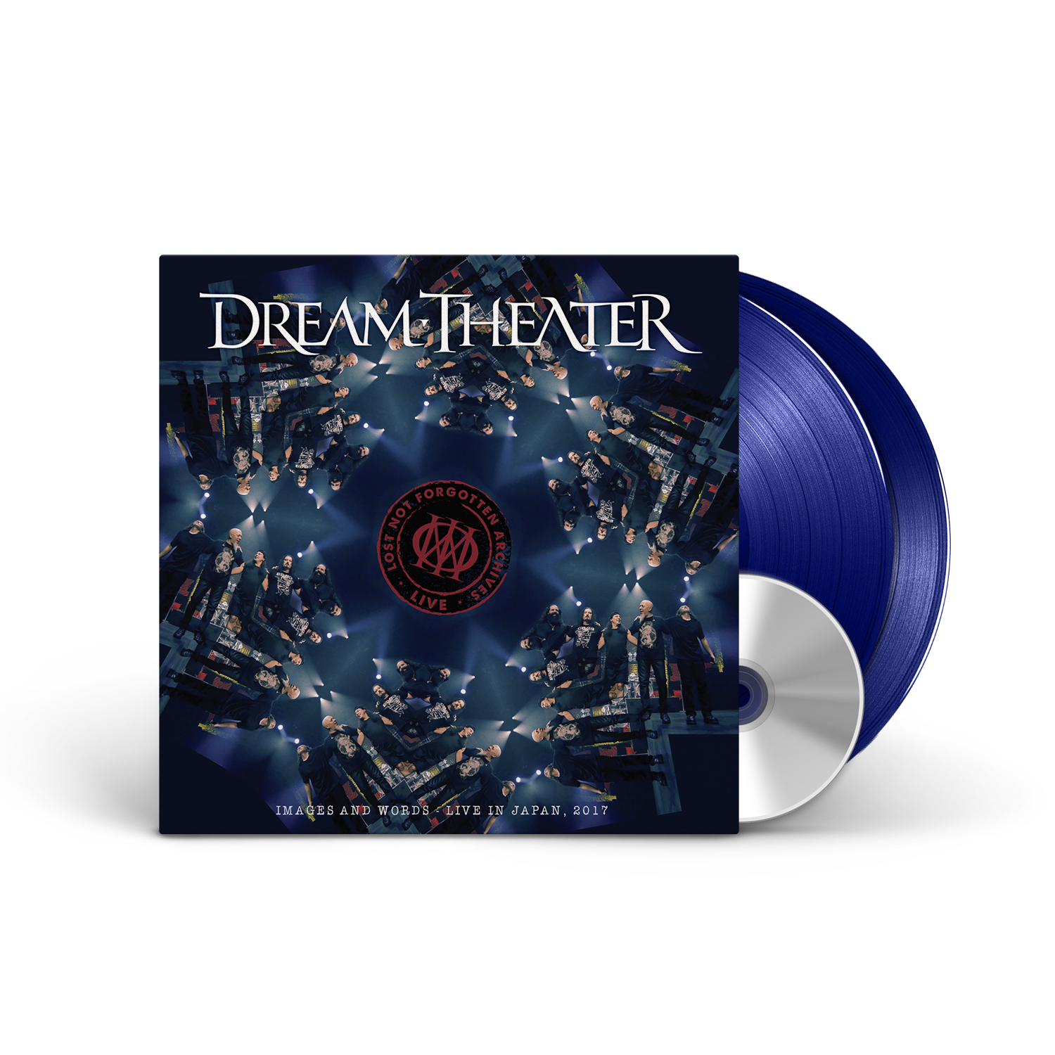 DREAM THEATER ‘THE LOST NOT FORGOTTEN ARCHIVES - IMAGES & WORDS - LIVE IN JAPAN 2017’ 2LP - LTD. - COBALT