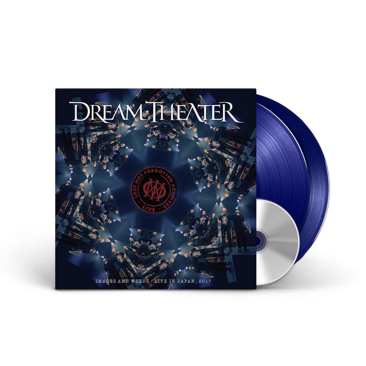 DREAM THEATER ‘THE LOST NOT FORGOTTEN ARCHIVES - IMAGES & WORDS - LIVE IN JAPAN 2017’ 2LP - LTD. - COBALT