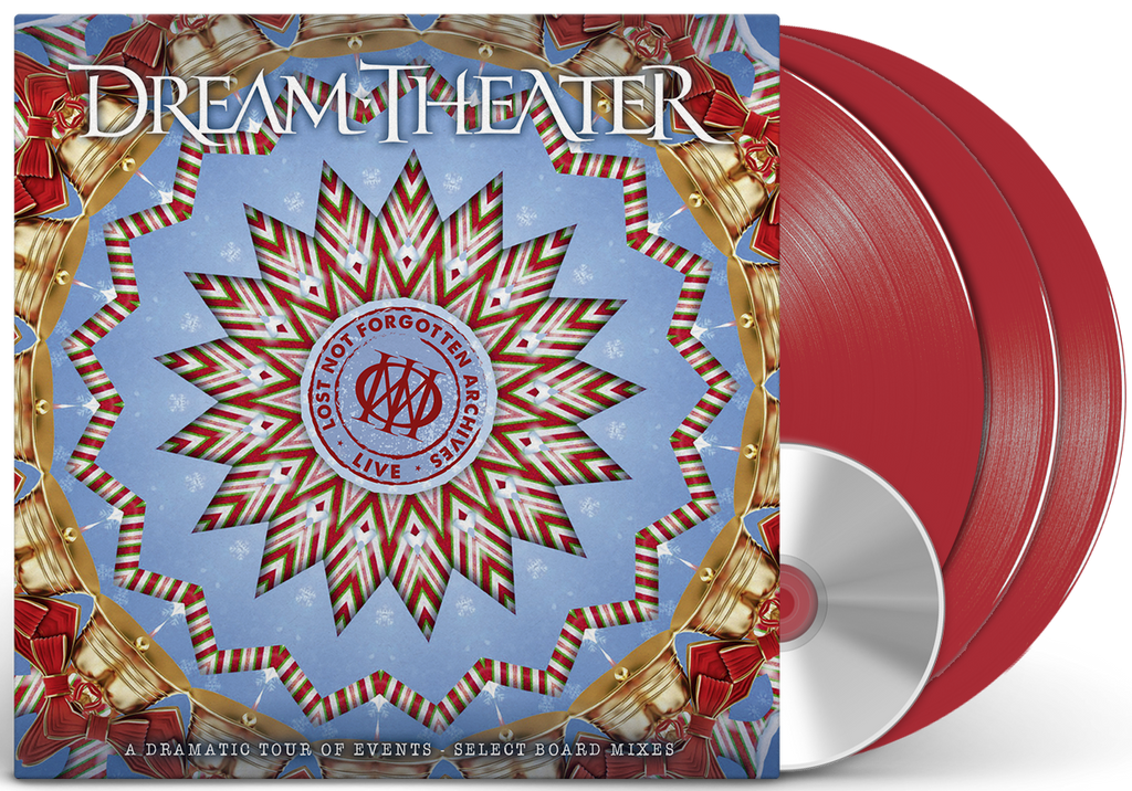 DREAM THEATER ‘THE LOST NOT FORGOTTEN ARCHIVES - A DRAMATIC TOUR OF EVENTS - SELECT BOARD MIXES’ 3LP + 2CD - EXCLUSIVE - LTD. 300 - APPLE RED