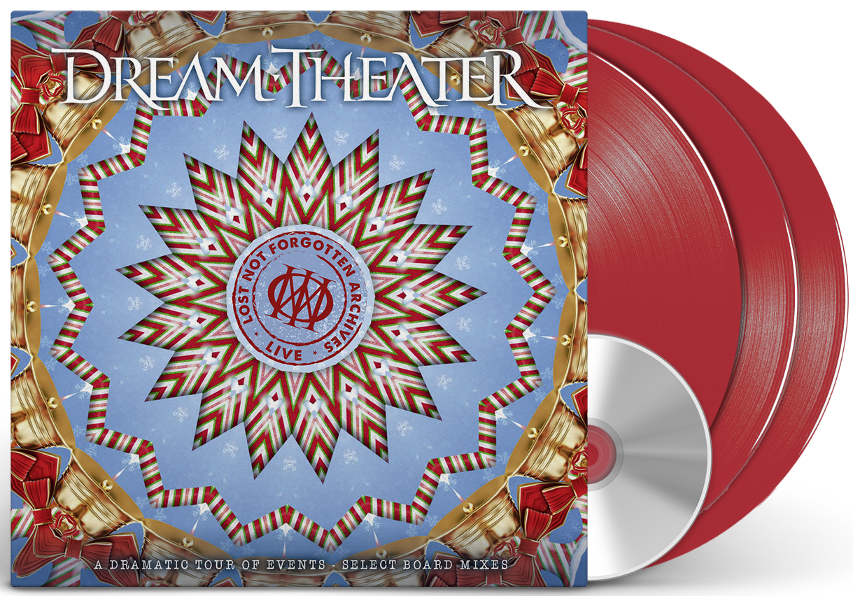 DREAM THEATER ‘THE LOST NOT FORGOTTEN ARCHIVES - A DRAMATIC TOUR OF EVENTS - SELECT BOARD MIXES’ 3LP + 2CD - EXCLUSIVE - LTD. 300 - APPLE RED