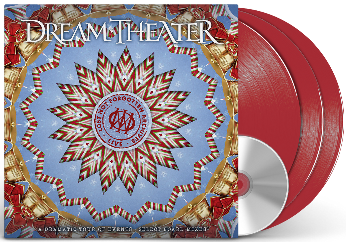 DREAM THEATER ‘THE LOST NOT FORGOTTEN ARCHIVES - A DRAMATIC TOUR OF EVENTS - SELECT BOARD MIXES’ 3LP + 2CD - EXCLUSIVE - LTD. 300 - APPLE RED