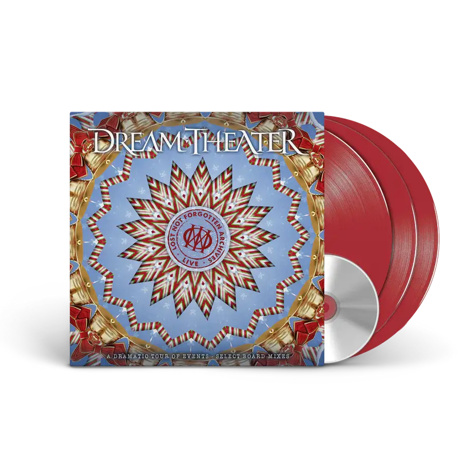 DREAM THEATER ‘THE LOST NOT FORGOTTEN ARCHIVES - A DRAMATIC TOUR OF EVENTS - SELECT BOARD MIXES’ 3LP + 2CD - EXCLUSIVE - LTD. 300 - APPLE RED