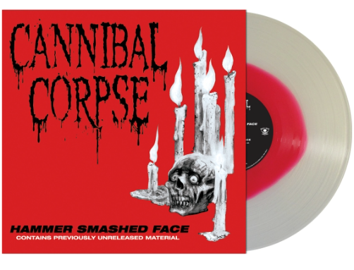 CANNIBAL CORPSE 'HAMMER SMASHED FACE' LP - BLOOD DROPLET