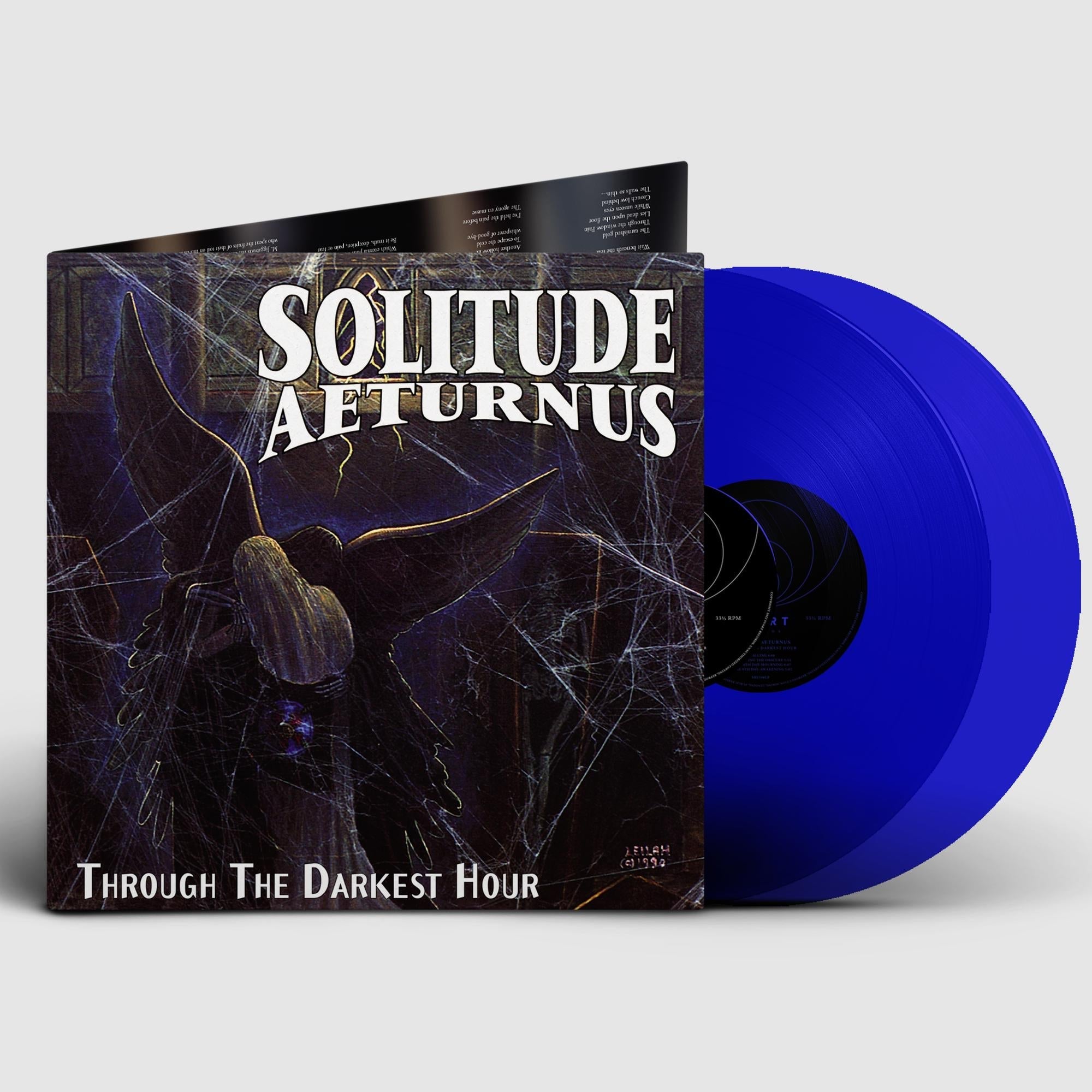 SOLITUDE AETURNUS 'THROUGH THE DARKEST HOUR' 2LP - TRANSPARENT BLUE