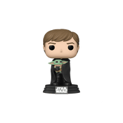 MANDALORIAN LUKE WITH CHILD FUNKO POP! STAR WARS FIGURE