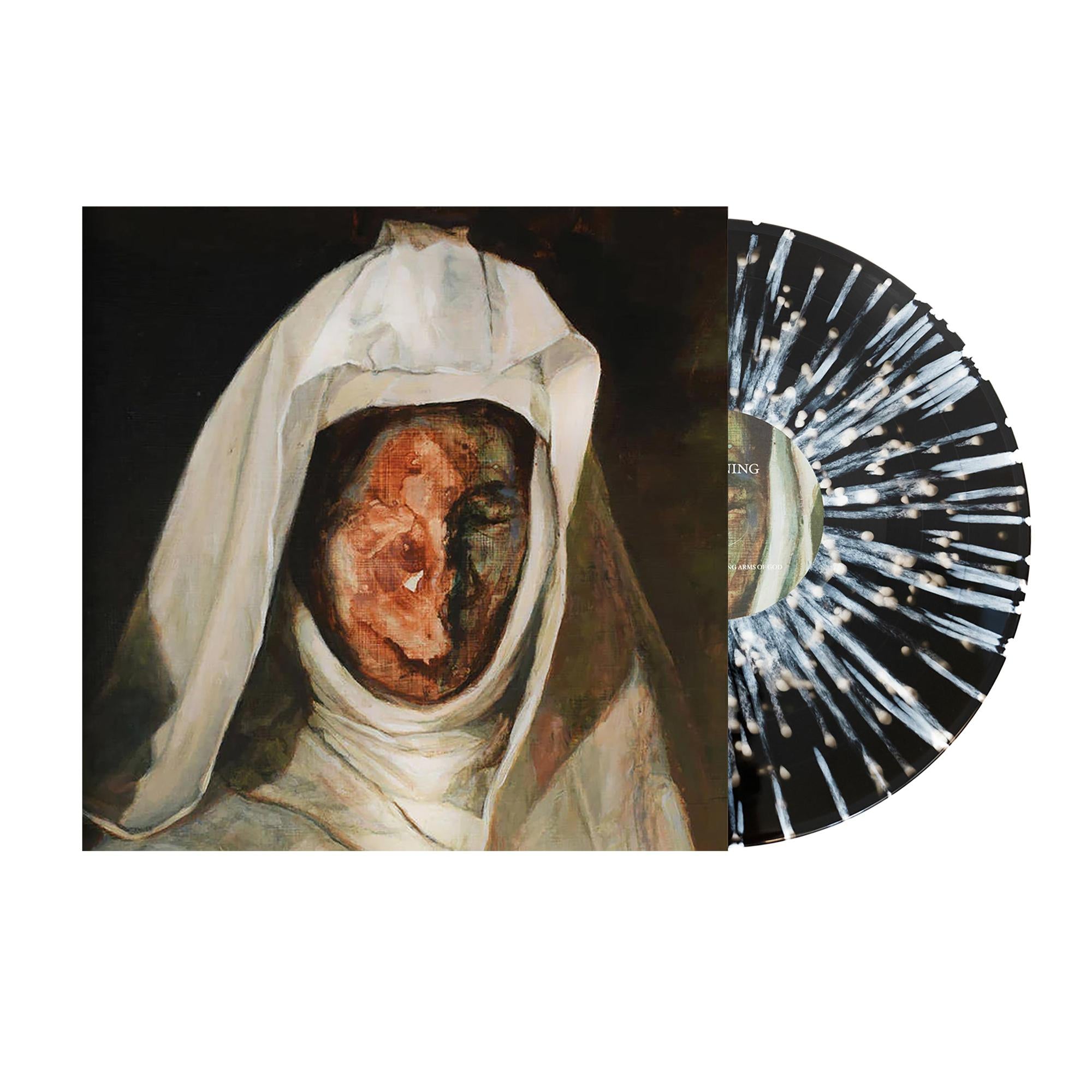 END 'FROM THE UNFORGIVING ARMS OF GOD' LP - TRANSPARENT BLACK/OPAQUE WHITE/HEAVY SPLATTER