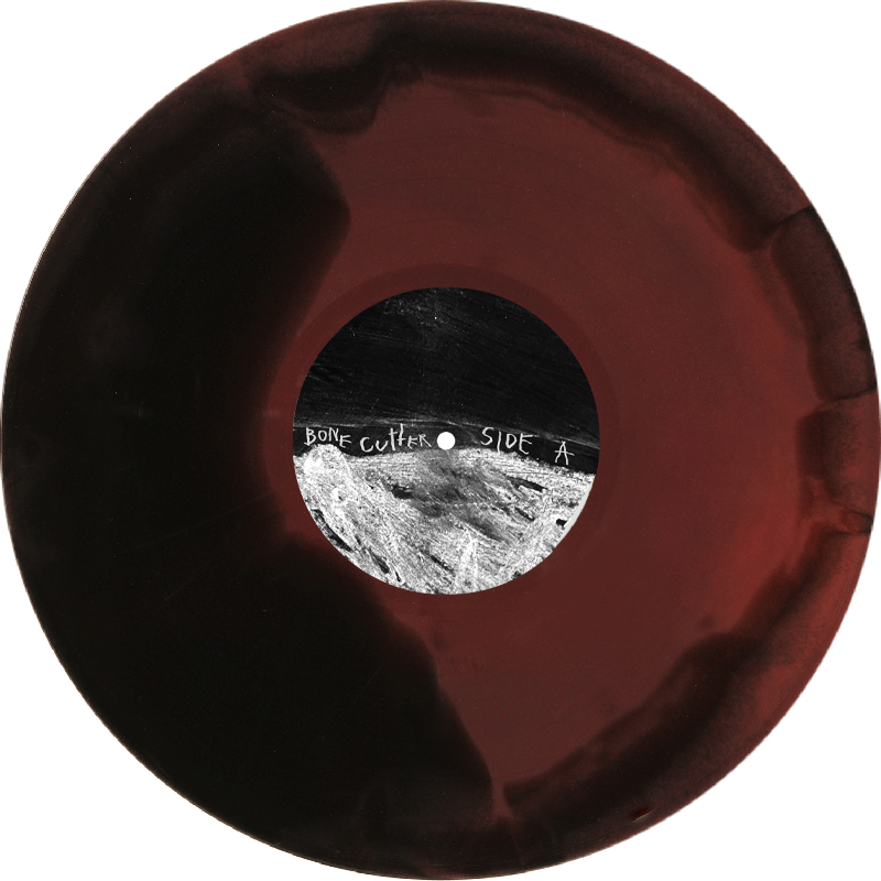 BONE CUTTER ‘BONE CUTTER’ 7" - LTD. 100 - OXBLOOD/BLACK SWIRL