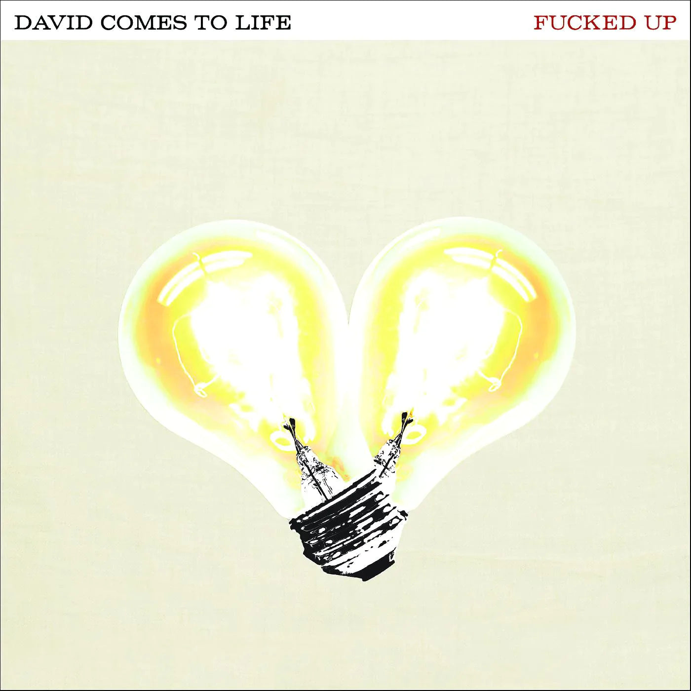 FUCKED UP 'DAVID COMES TO LIFE' 2LP - LIGHTBULB YELLOW