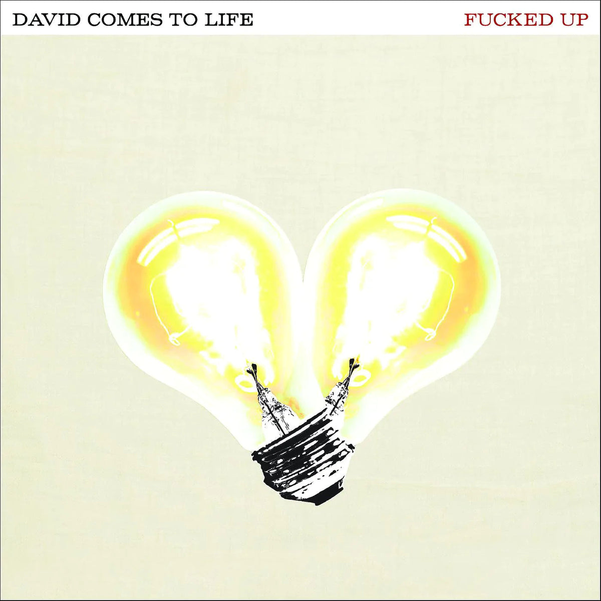 FUCKED UP 'DAVID COMES TO LIFE' 2LP - LIGHTBULB YELLOW