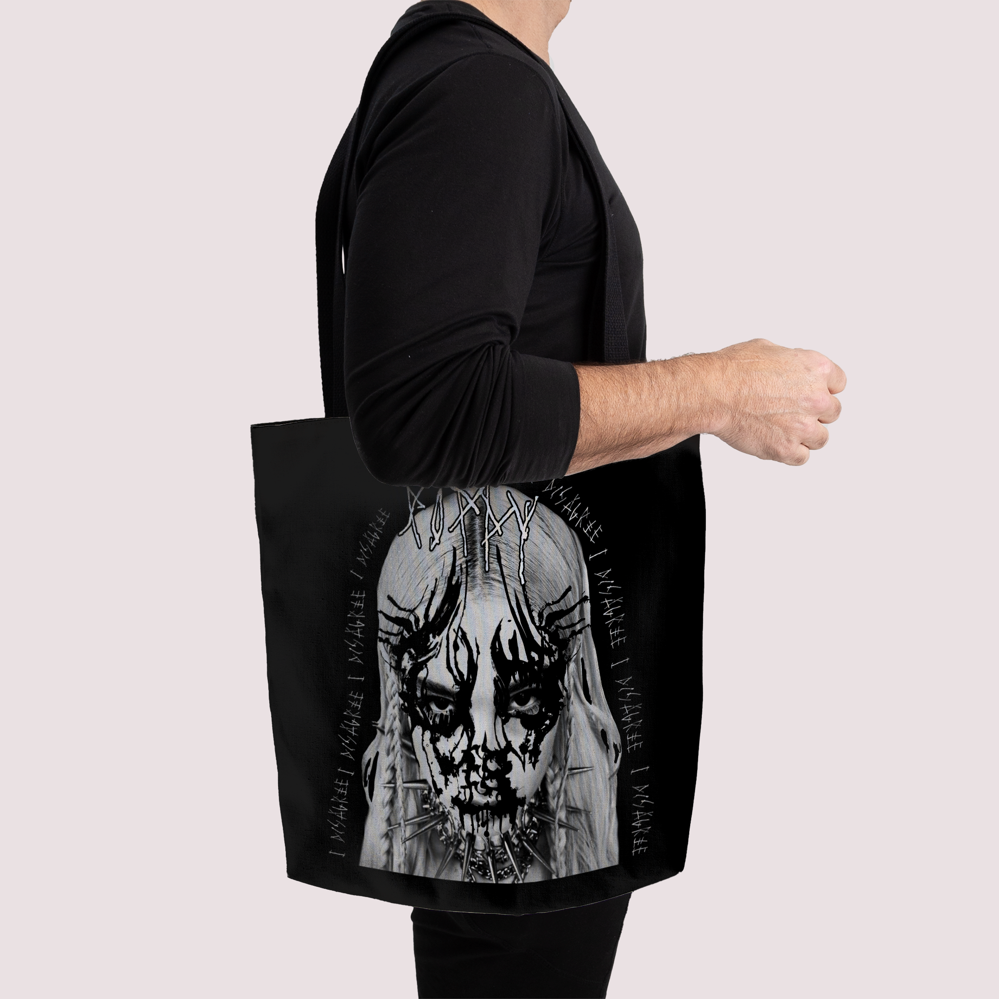 POPPY - 'I DISAGREE' TOTE BAG