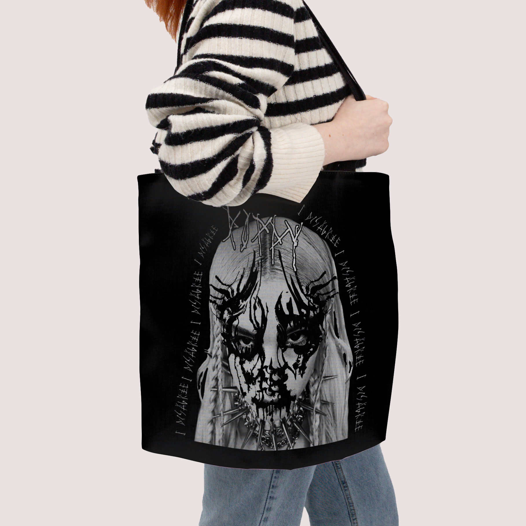 POPPY - 'I DISAGREE' TOTE BAG