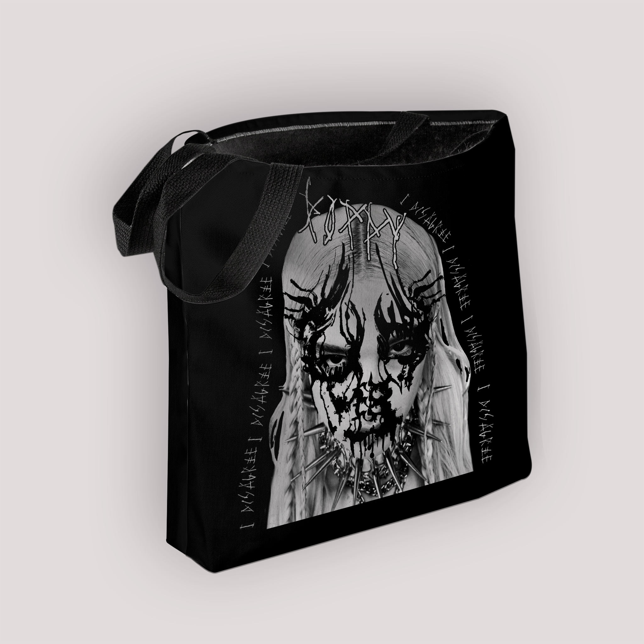 POPPY - 'I DISAGREE' TOTE BAG