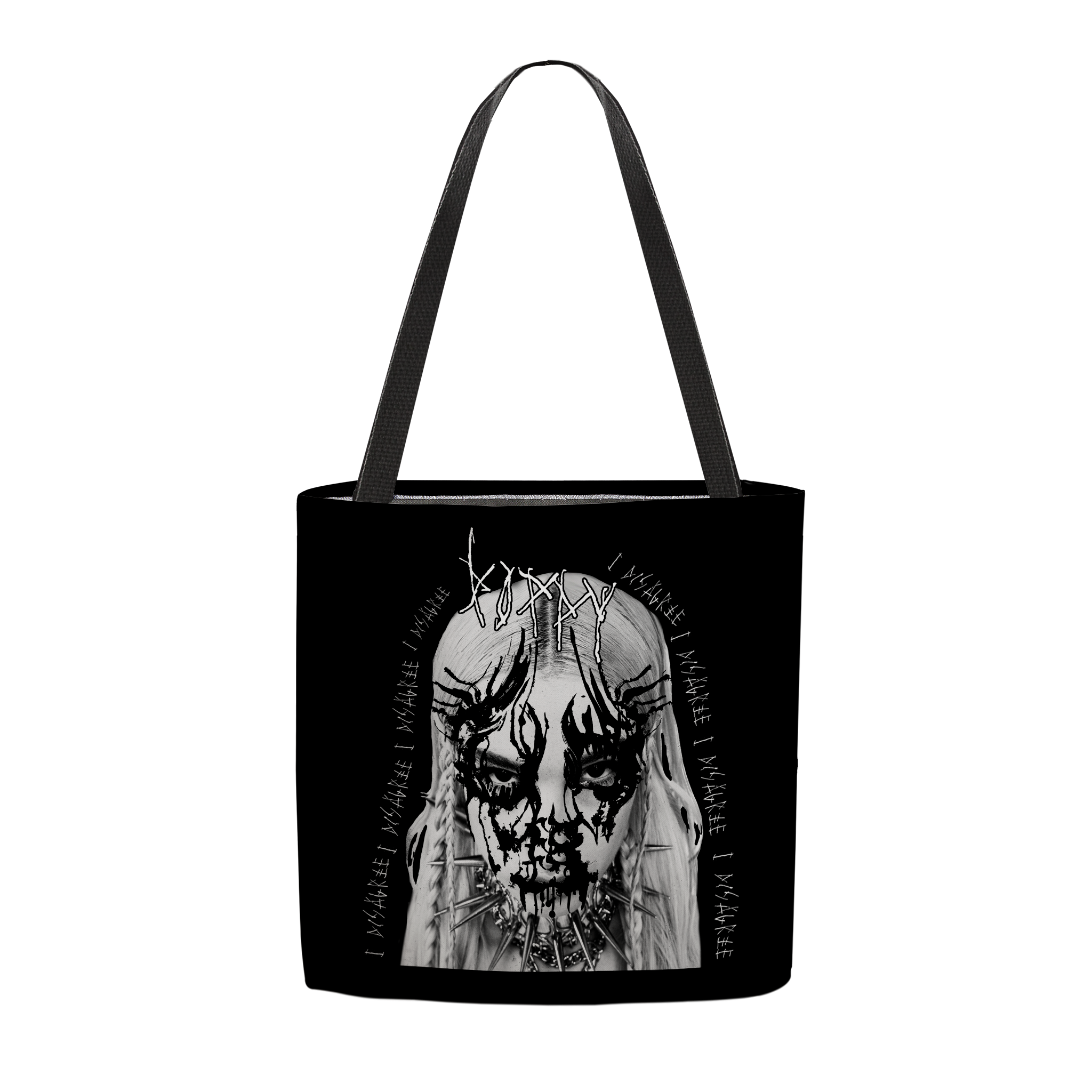 POPPY - 'I DISAGREE' TOTE BAG