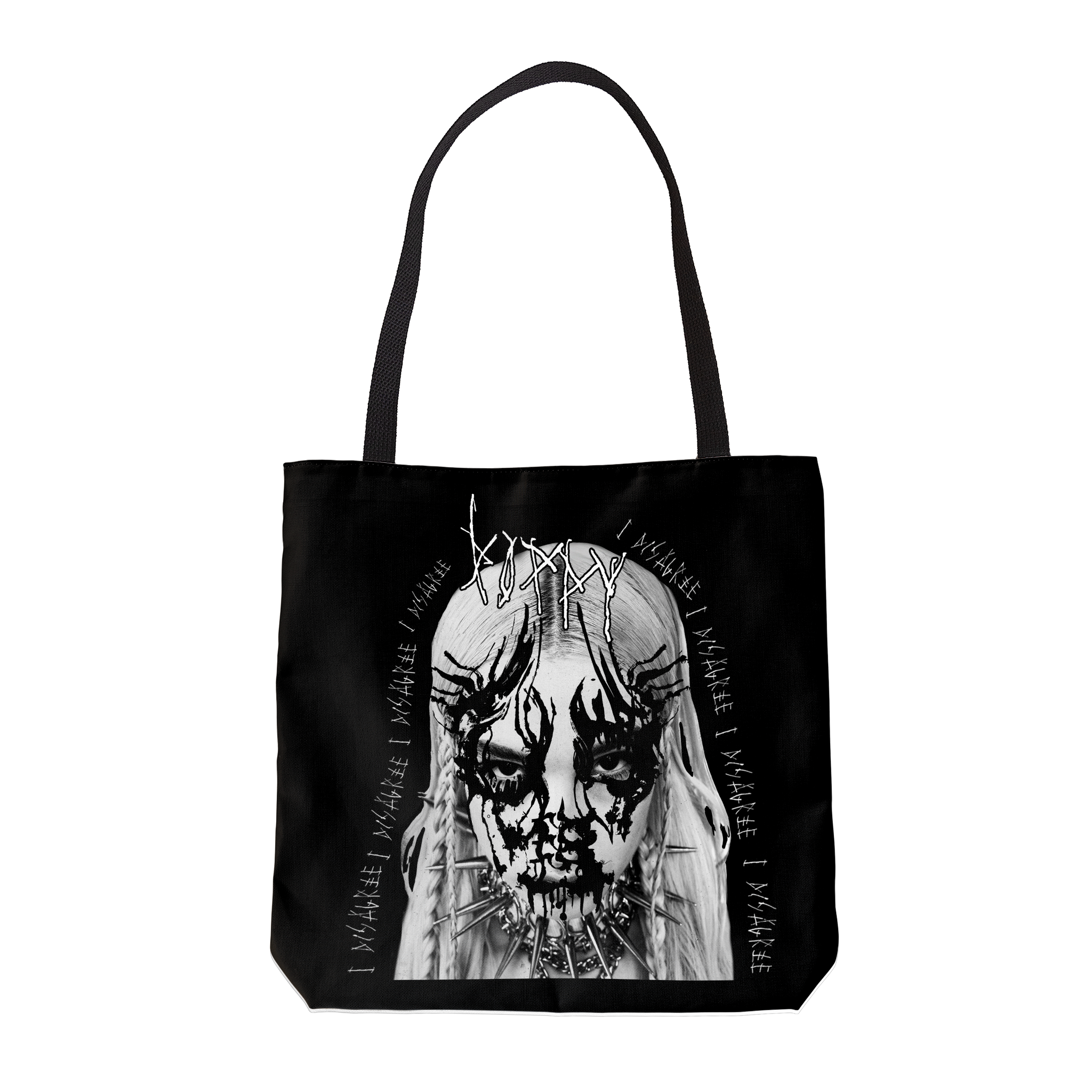 POPPY - 'I DISAGREE' TOTE BAG