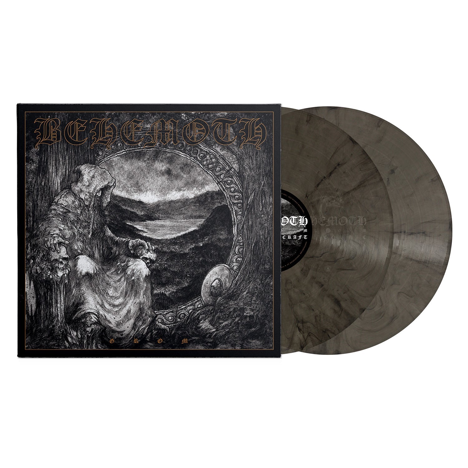 BEHEMOTH 'GROM' 2LP - DUST GRAY MARBLED