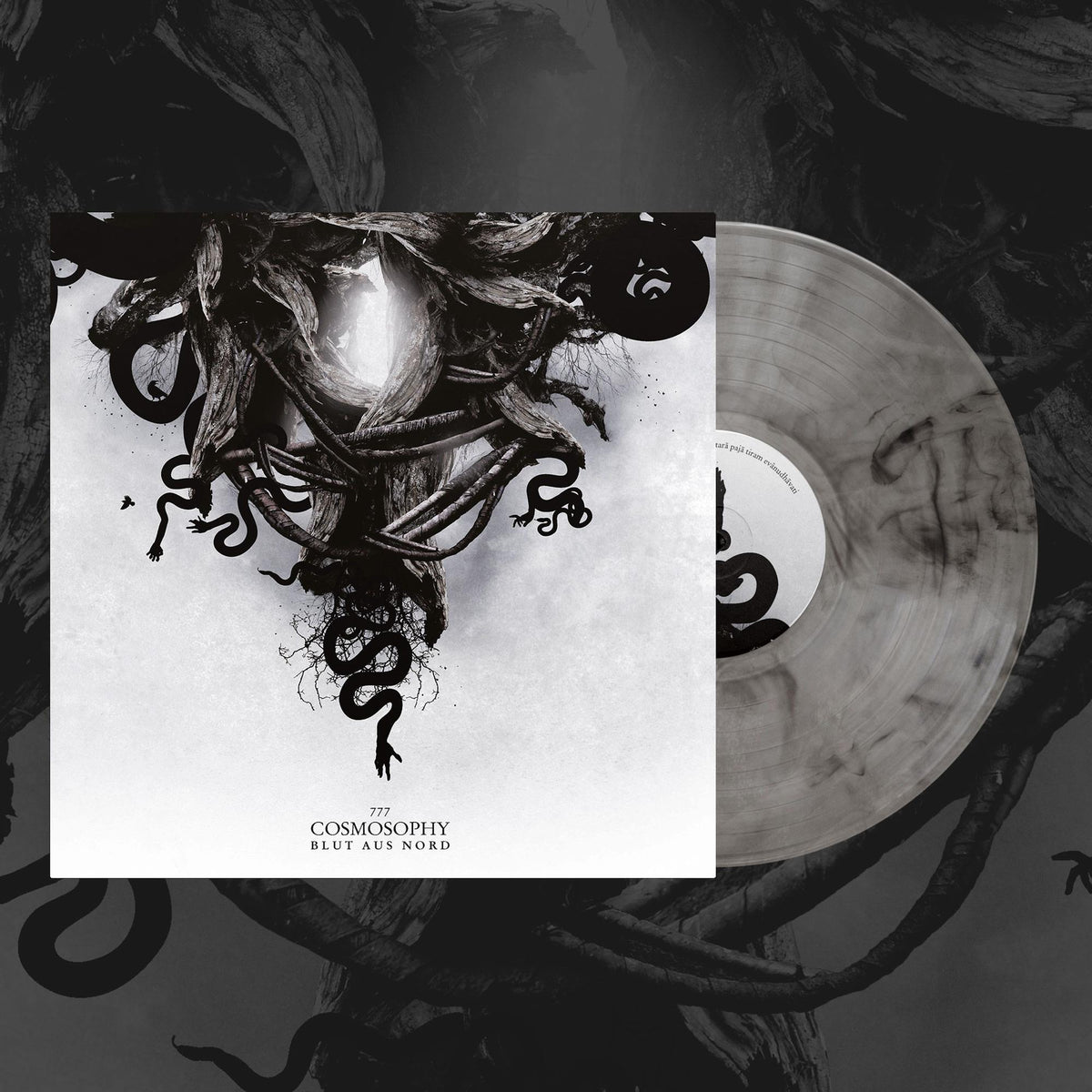BLUT AUS NORD '777 - COSMOSOPHY' LP - NATURAL/BLACK SWIRL