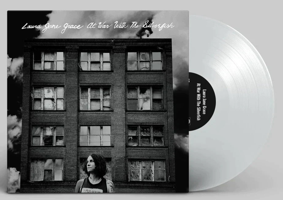 LAURA JANE GRACE 'AT WAR WITH THE SILVERFISH' 10" EP - CLEAR