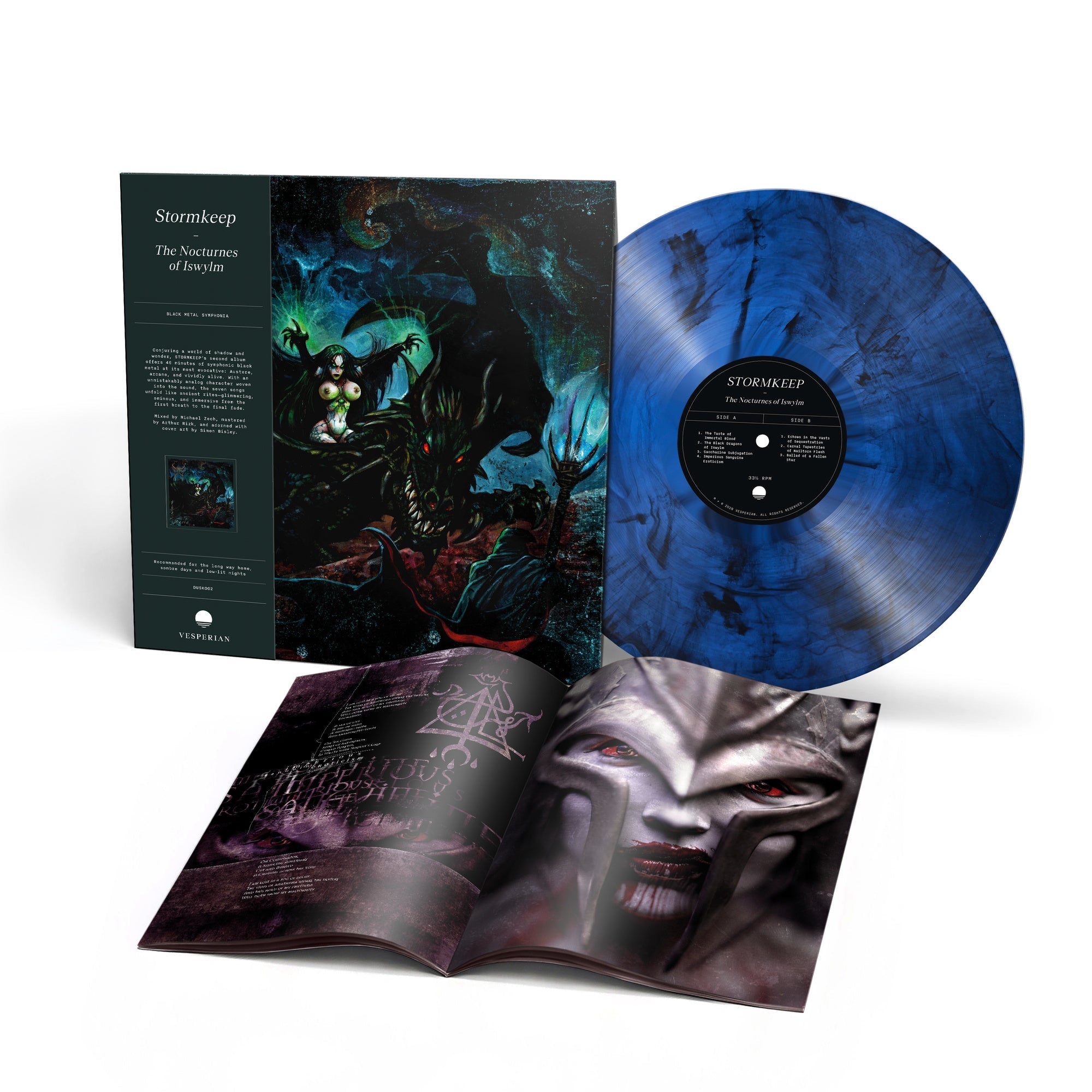 STORMKEEP 'THE NOCTURNES OF ISWYLM' LP (Marbled Vinyl)