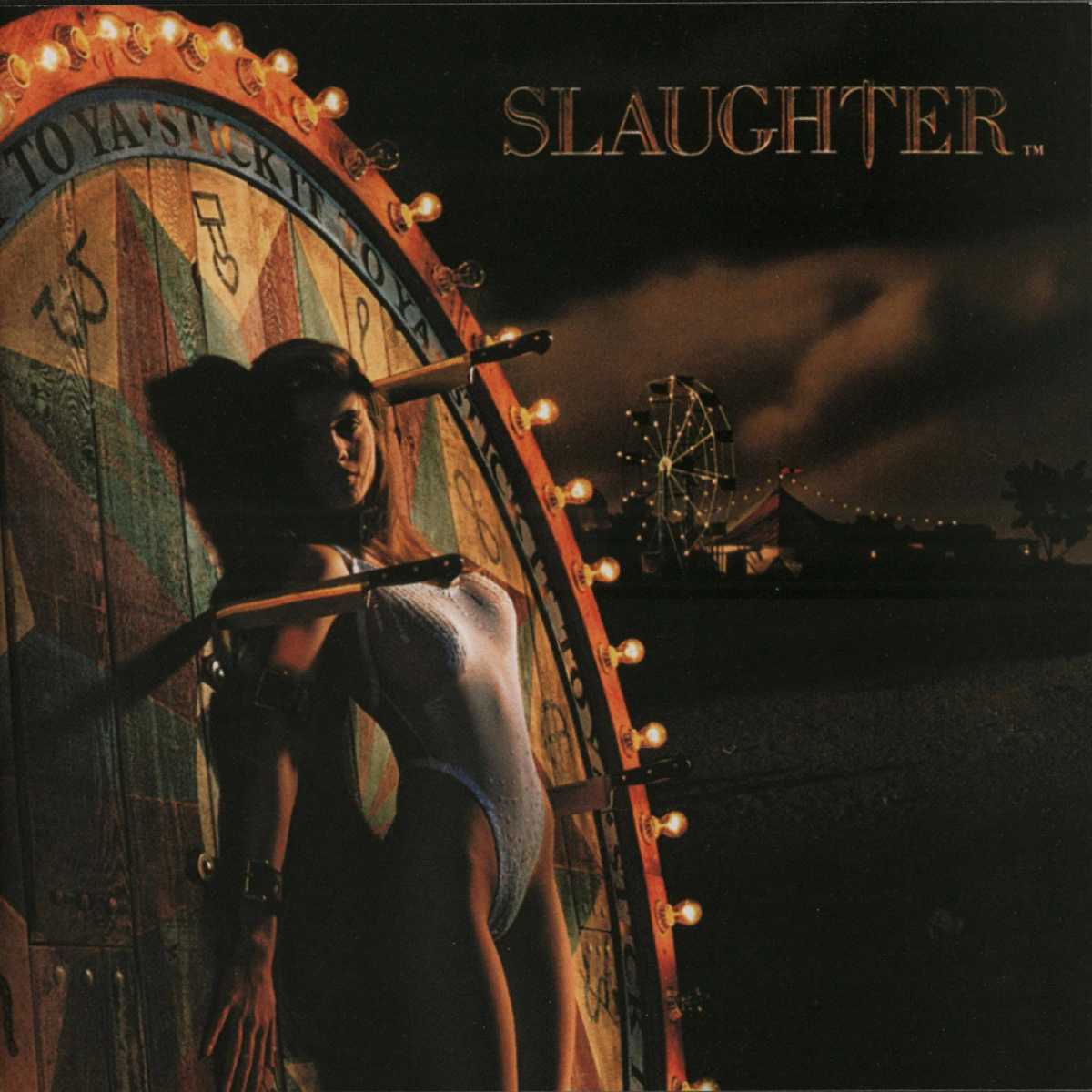 SLAUGHTER 'STICK IT TO YA' LP - RED