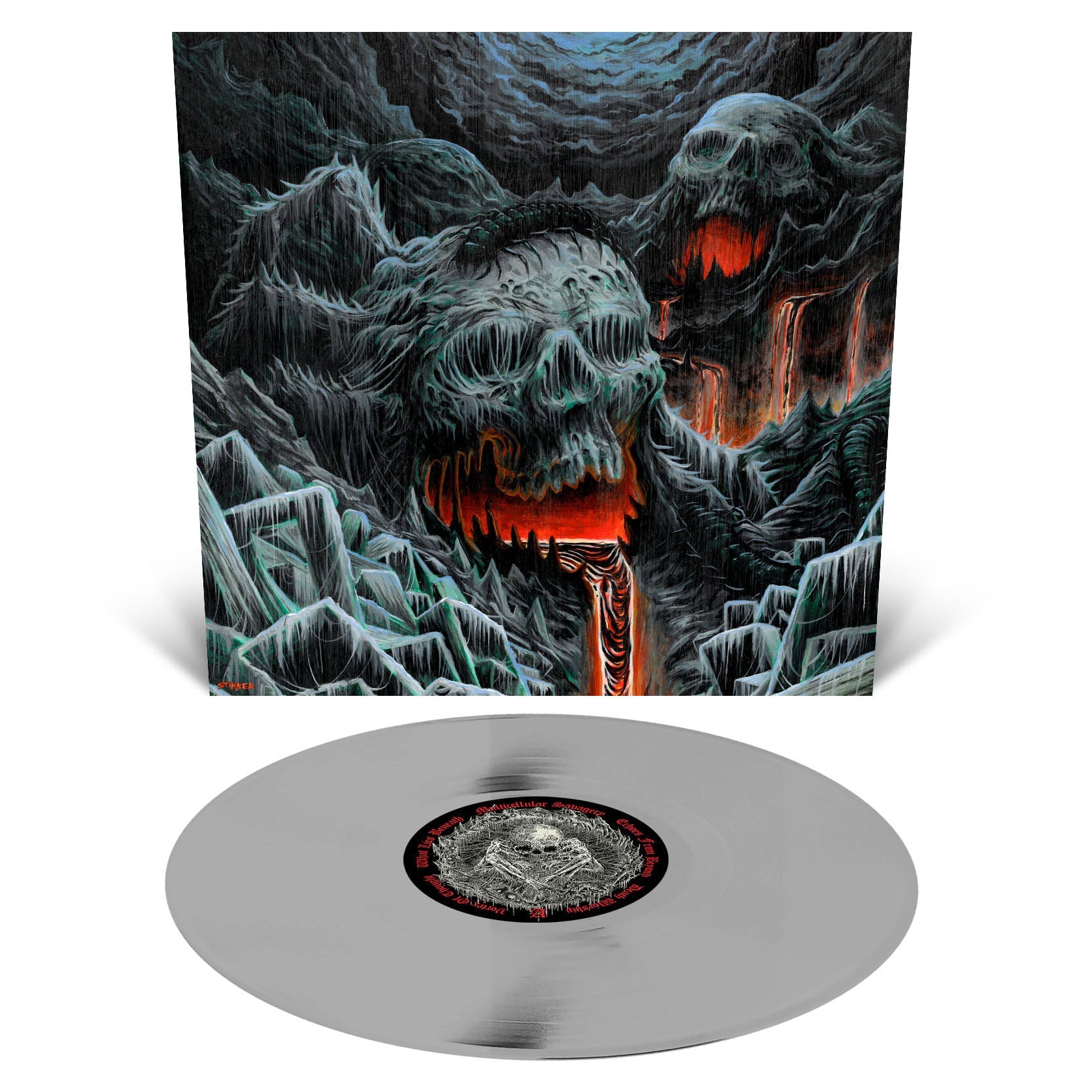 OUTER HEAVEN 'LIVE AT SAINT VITUS BAR 02-22-20' LP - METALLIC SILVER