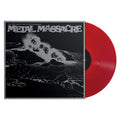 THE NEW HEAVY METAL REVUE PRESENTS METAL MASSACRE LP (METAL BLADE ANNIVERSARY REISSUE) + METALLICA'S FIRST RECORDING - RED