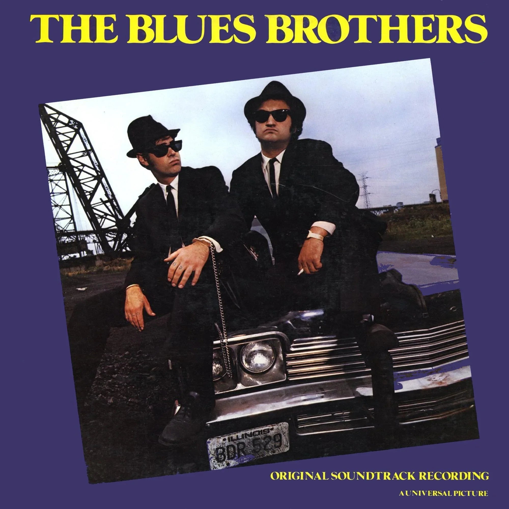 THE BLUES BROTHERS ORIGINAL SOUNDTRACK LP - LTD. - TRANSLUCENT BLUE