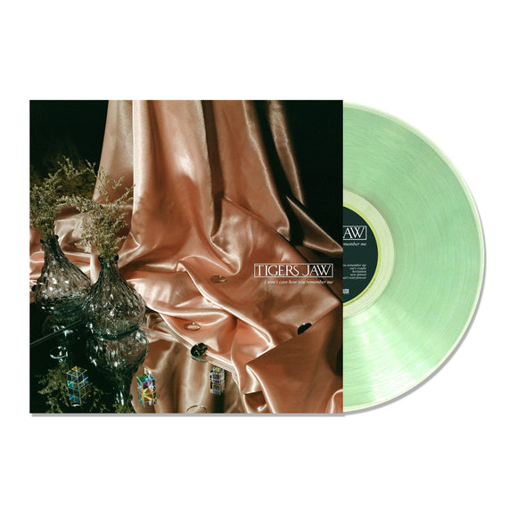 TIGERS JAW 'I WON'T CARE HOW YOU REMEMBER ME' LP - COKE BOTTLE GREEN
