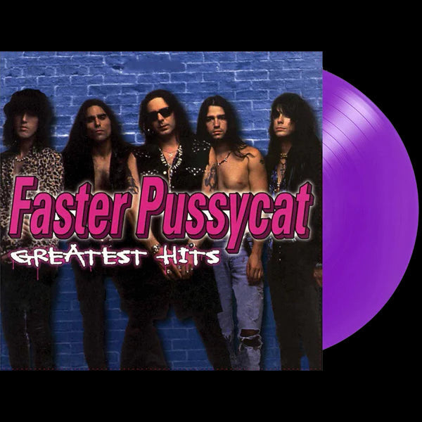 Faster Pussycat Greatest Hits Limited Anniversary Edition LP Purple