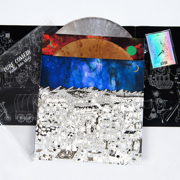 FATHER JOHN MISTY 'PURE COMEDY' DELUXE 2LP - COLORED