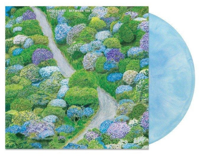 FIDDLEHEAD 'BETWEEN THE RICHNESS' LP - BLUE/WHITE GALAXY SWIRL
