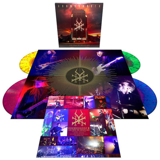 SOUNDGARDEN 'LIVE FROM THE ARTISTS DEN' 4LP BOX SET - COLOR