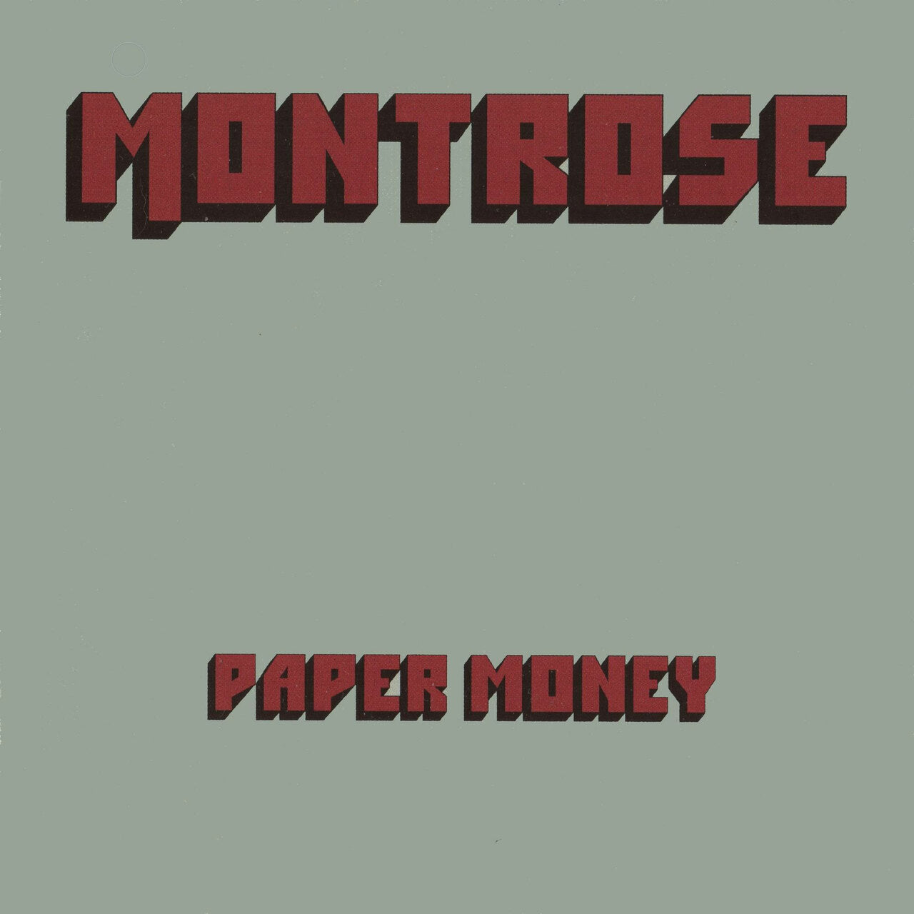 MONTROSE 'PAPER MONEY' (Clear Green Vinyl)