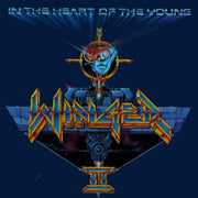 WINGER 'IN THE HEART OF THE YOUNG' LP - TRANSLUCENT RED