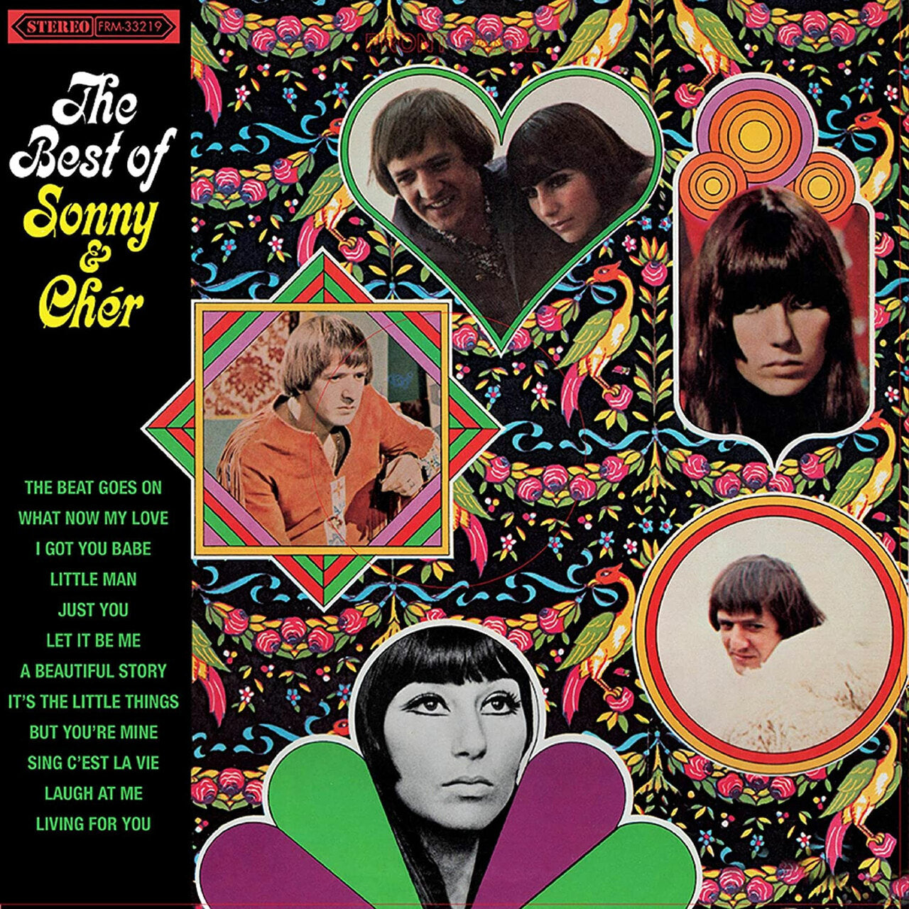SONNY & CHER 'THE BEST OF SONNY & CHER' ANNIVERSARY EDITION LP - PINK