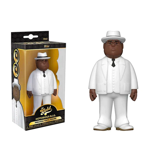 NOTORIOUS B.I.G. BIGGIE SMALLS FUNKO GOLD 5" FIGURE
