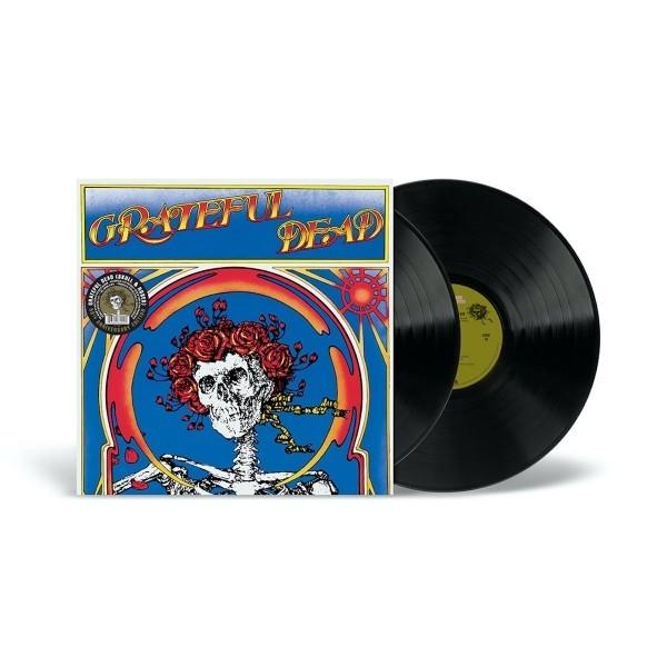 GRATEFUL DEAD 'SKULL & ROSES' 2LP REMASTERED - BLACK