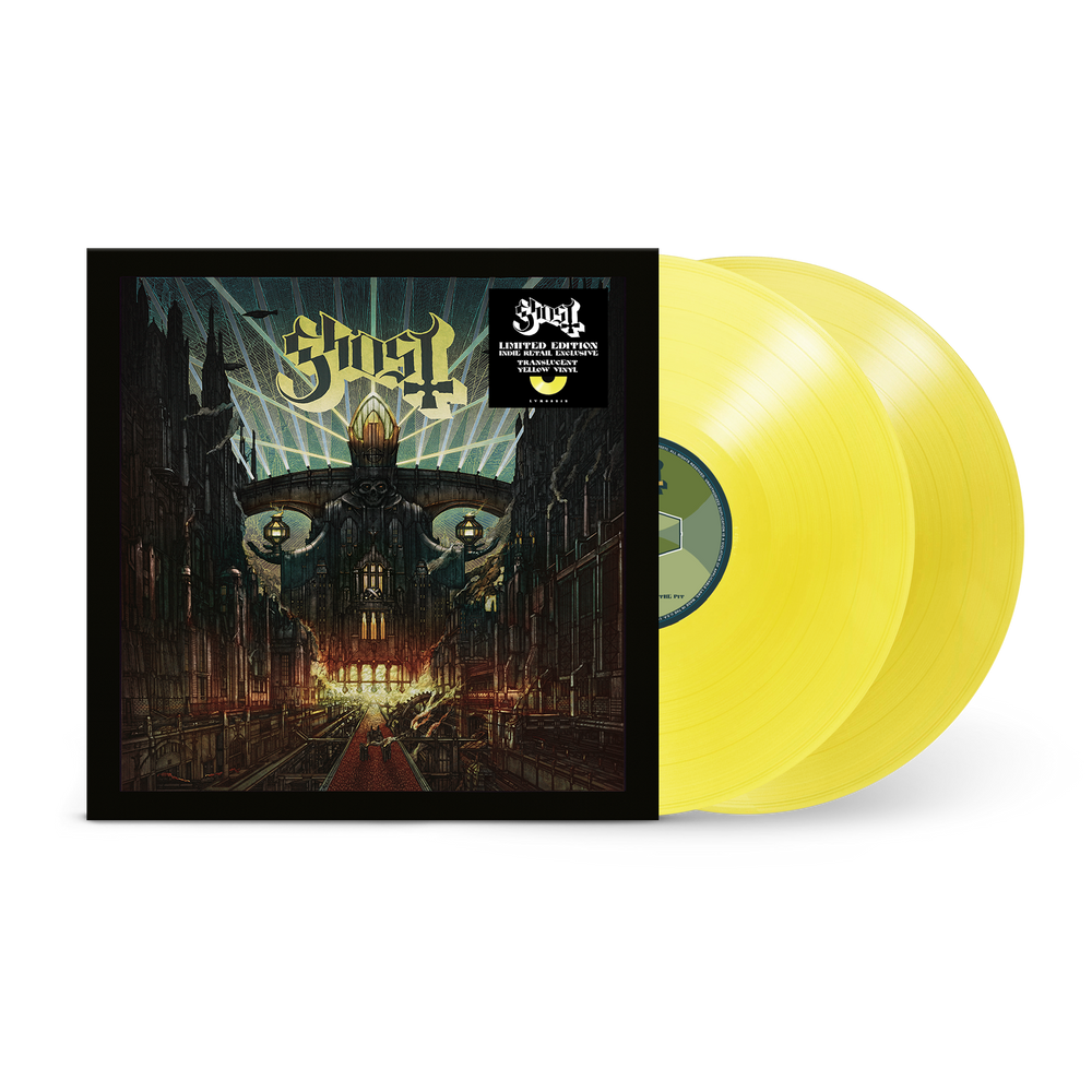 GHOST 'MELIORA' 2LP - DELUXE EDITION - CLEAR YELLOW